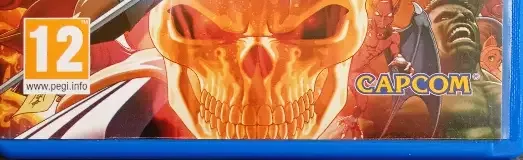 Ultimate Marvel vs. Capcom 3, the PEGI square on its front