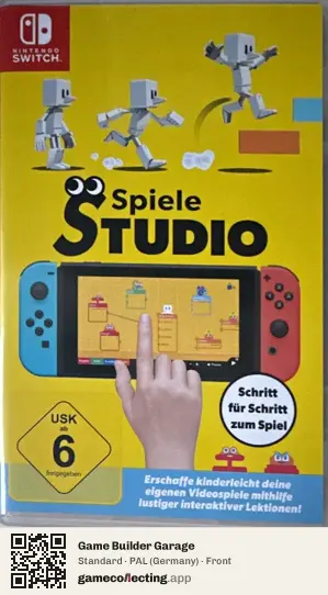 Game Builder Garage Nintendo Switch, Germany box front
