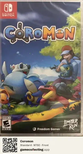 Coromon Nintendo Switch, NTSC box front