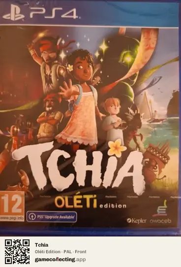 Tchia PlayStation 4, PAL box front
