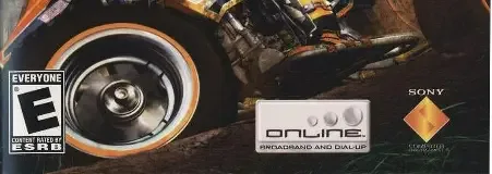 ATV Offroad Fury 3, the ESRB box on its front