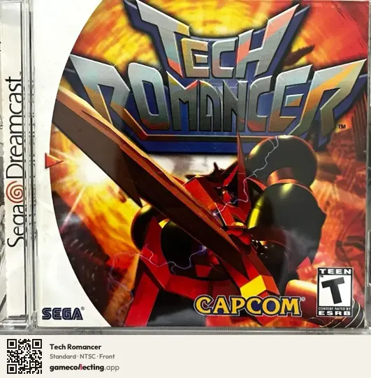 Tech Romancer Sega Dreamcast, NTSC box front
