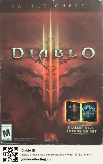 Diablo III Computer, NTSC box front