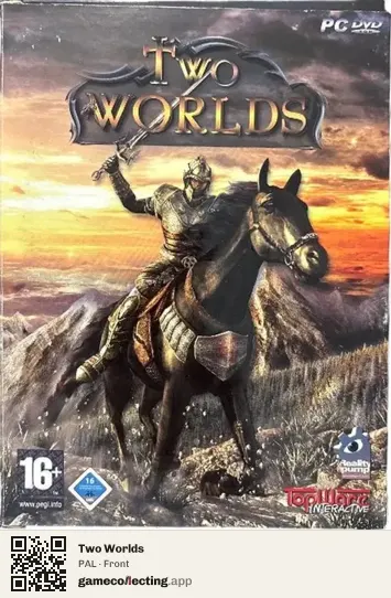 Two Worlds Computer, PAL box front