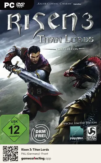 Risen 3: Titan Lords Computer, Germany box front