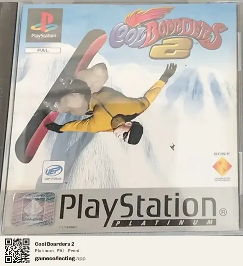 Cool Boarders 2 PlayStation, PAL box front