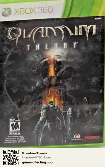 Quantum Theory Xbox 360, NTSC box front