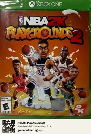 NBA 2K Playgrounds 2 Xbox One, Canada box front