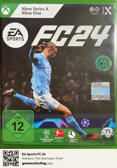 EA Sports FC 24 Xbox Series X, Germany box front