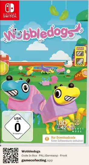 Wobbledogs Nintendo Switch, Germany box front