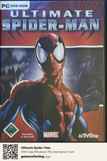 Ultimate Spider-Man Computer, Germany box front