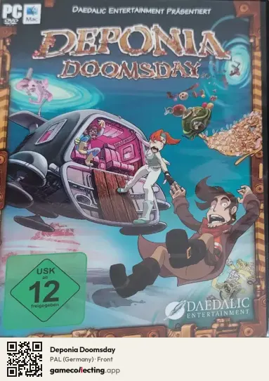 Deponia Doomsday Computer, Germany box front