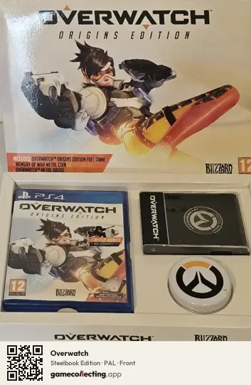 Overwatch PlayStation 4, PAL box front