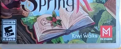 WitchSpring R, the ESRB box on its front