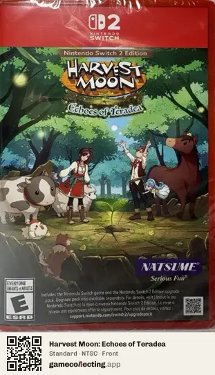 Harvest Moon: Echoes of Teradea Nintendo Switch 2, NTSC box front