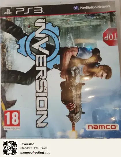 Inversion PlayStation 3, PAL box front
