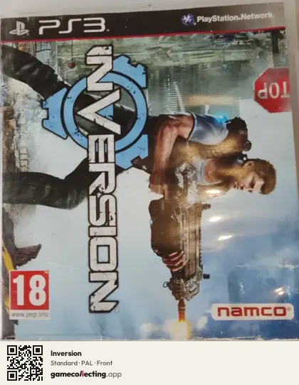 Inversion PlayStation 3, PAL box front
