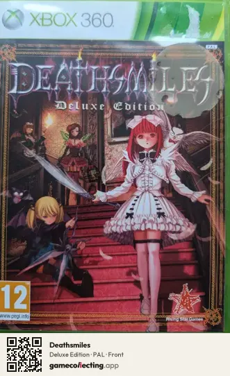 Deathsmiles Xbox 360, PAL box front