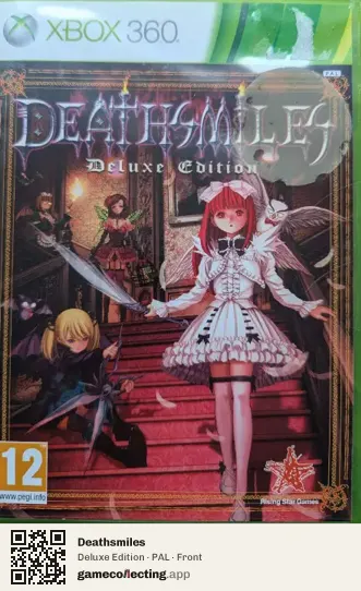 Deathsmiles Xbox 360, PAL box front