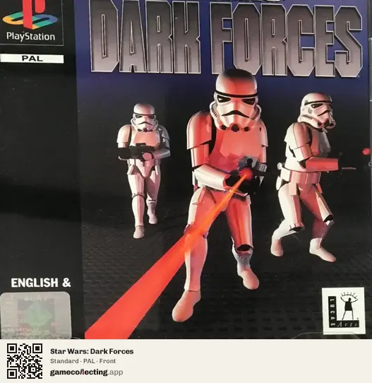 Star Wars: Dark Forces PlayStation, PAL box front