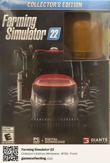 Farming Simulator 22 Computer, NTSC box front