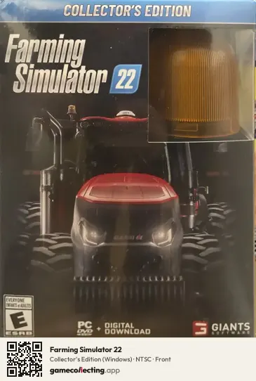 Farming Simulator 22 Computer, NTSC box front