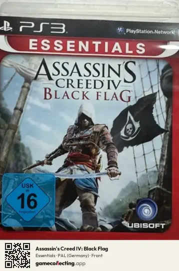Assassin's Creed IV: Black Flag PlayStation 3, Germany box front