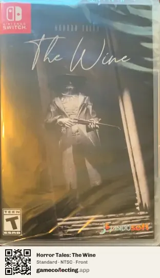 Horror Tales: The Wine Nintendo Switch, NTSC box front