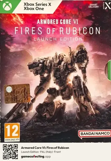 Armored Core VI: Fires of Rubicon Xbox Series X, Italy box front
