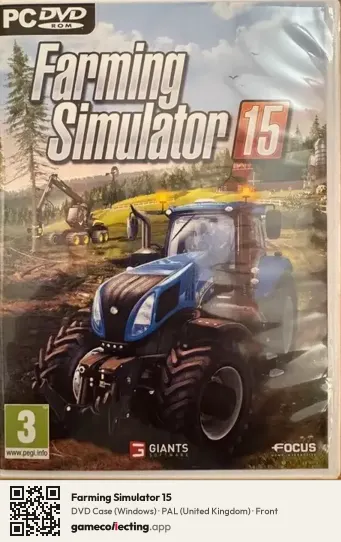 Farming Simulator 15 Computer, United Kingdom box front