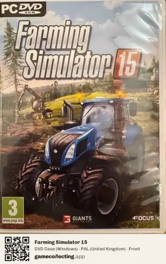 Farming Simulator 15 Computer, United Kingdom box front