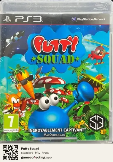 Putty Squad PlayStation 3, PAL box front