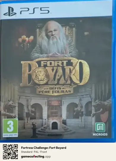 Fortress Challenge: Fort Boyard PlayStation 5, PAL box front
