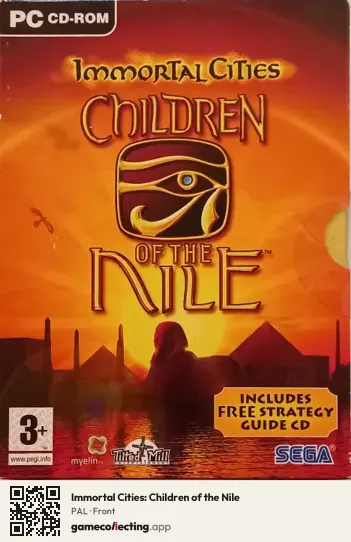 Immortal Cities: Children of the Nile Computer, PAL box front