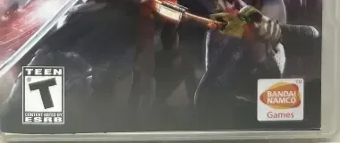 SoulCalibur: Broken Destiny, the ESRB box on its front