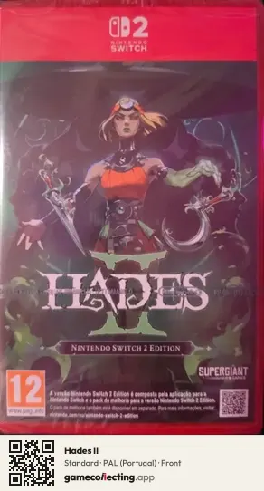 Hades II Nintendo Switch 2, Portugal box front