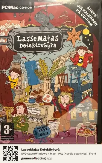 LasseMajas Detektivbyrå Computer, Nordic countries box front