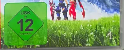 Xenoblade Chronicles 2, the USK square on its front