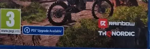 MX vs. ATV Legends, the PEGI square on its front