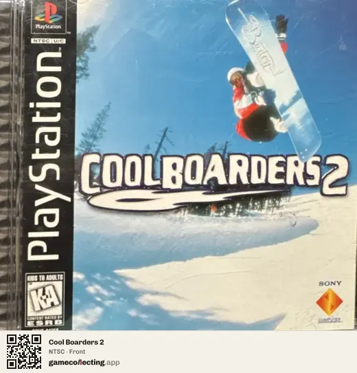 Cool Boarders 2 PlayStation, NTSC box front