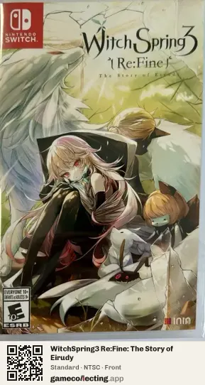 WitchSpring3 Re:Fine: The Story of Eirudy Nintendo Switch, NTSC box front
