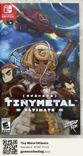 Tiny Metal Ultimate Nintendo Switch, NTSC box front