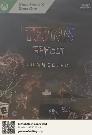 Tetris Effect: Connected Xbox Series X, NTSC box front