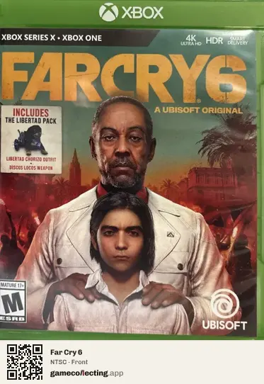 Far Cry 6 Xbox Series X, NTSC box front