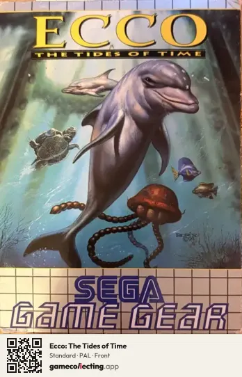 Ecco: The Tides of Time Sega Game Gear, PAL box front