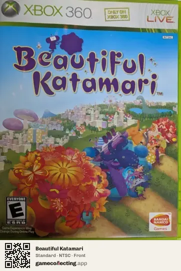 Beautiful Katamari Xbox 360, NTSC box front