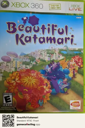 Beautiful Katamari Xbox 360, NTSC box front
