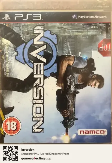 Inversion PlayStation 3, United Kingdom box front