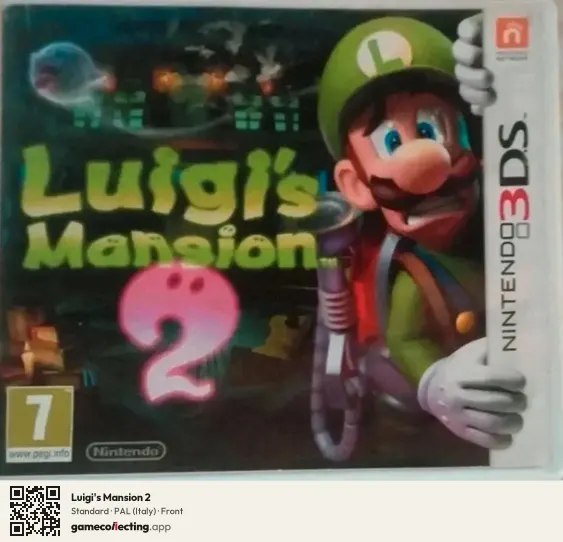 Luigi's Mansion 2 Nintendo 3DS, Italy box front