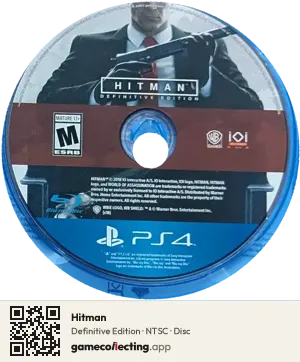 Hitman PlayStation 4, NTSC disc